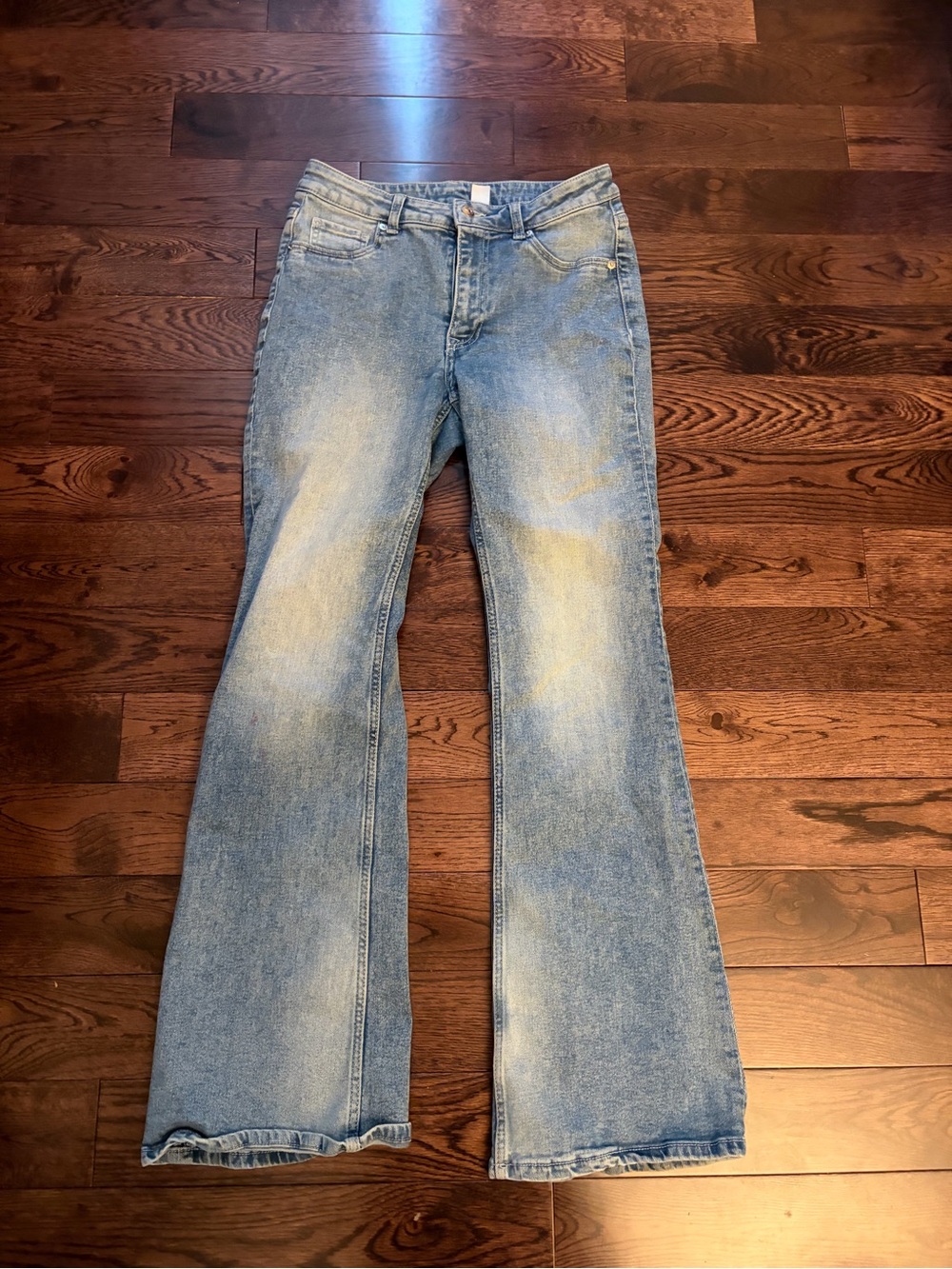 H&M Light Blue Flare Jeans